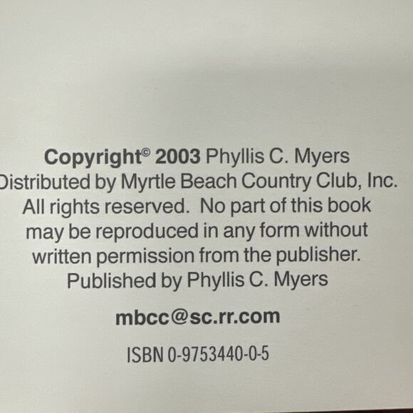 A Taste of Myrtle Beach Restaurant Recipes by Phyllis C. Myers Cookbook 1999 C14 - Picture 4 of 7